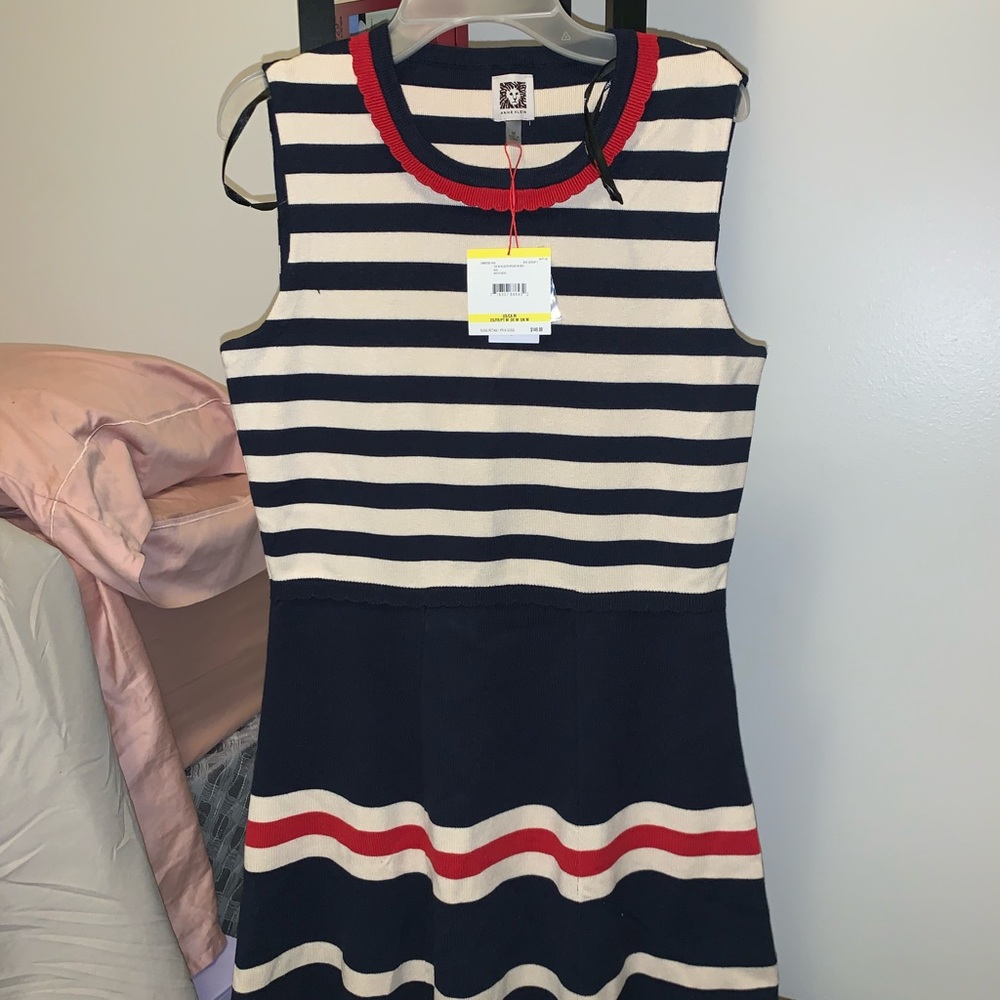 Anne Klein Striped Dress